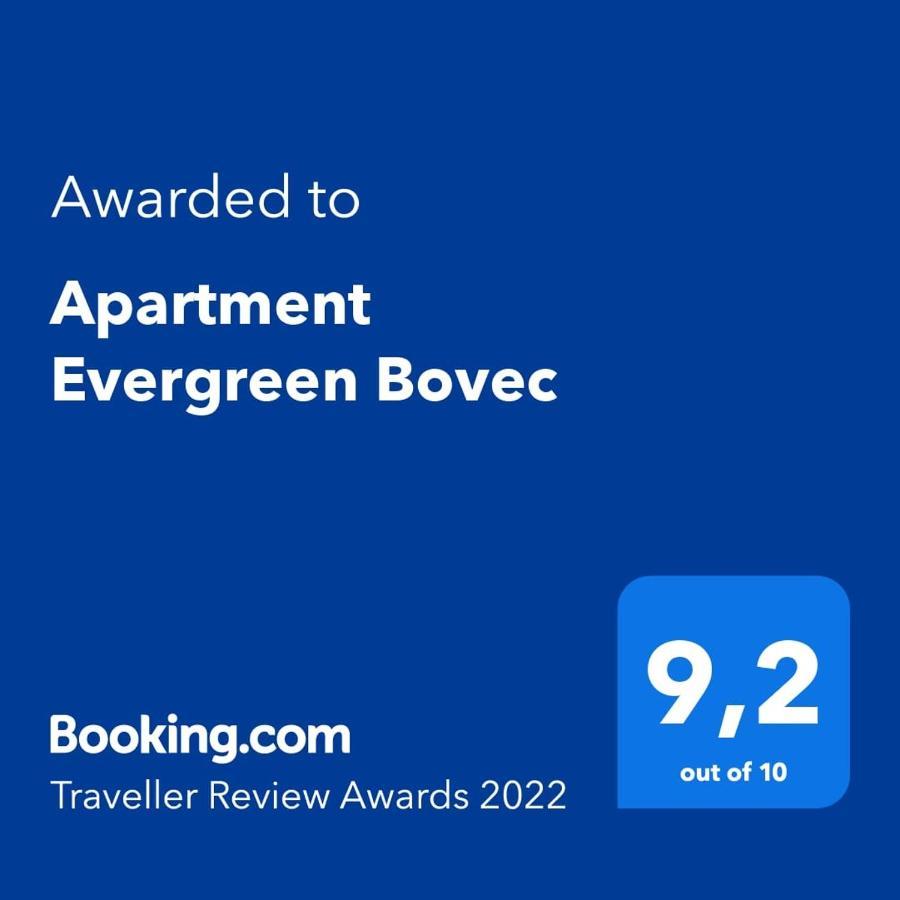 Apartment Evergreen Bovec Dış mekan fotoğraf